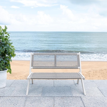 Safavieh Kobina Outdoor Bench, Grey & Grey PAT7304B